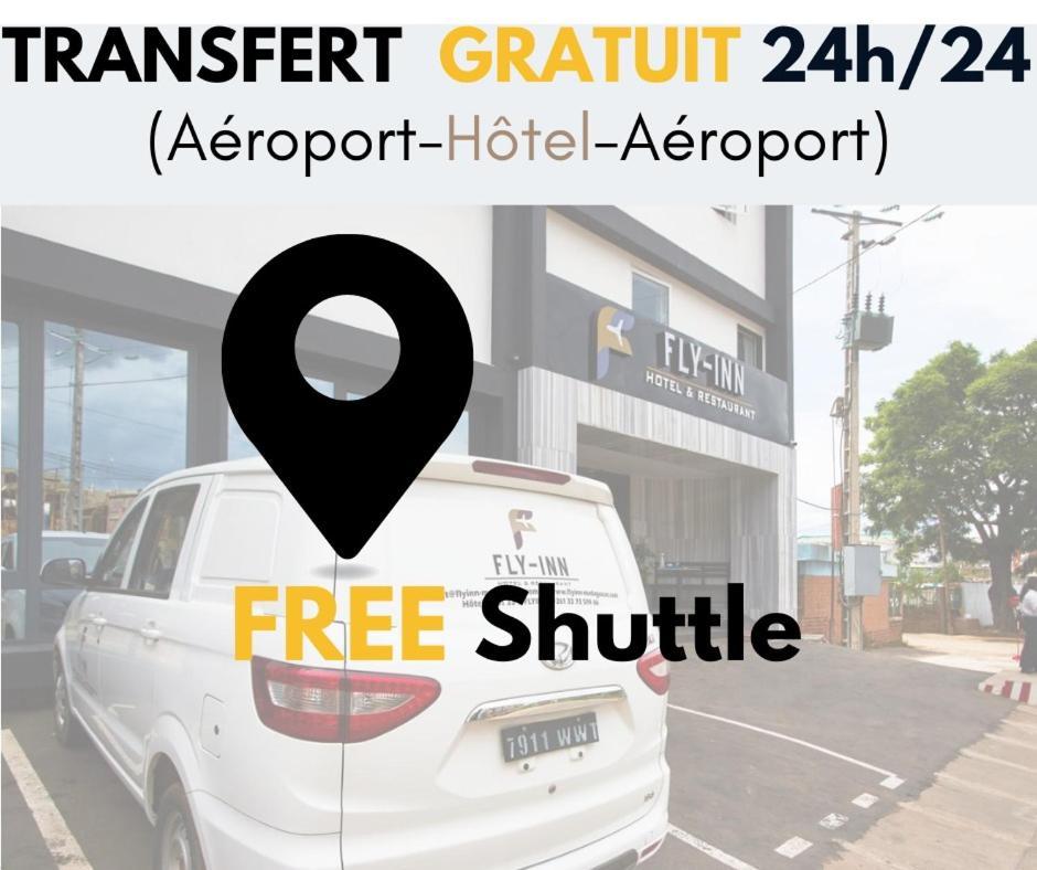 Fly Inn Madagascar Hotel - Navette Gratuite H24 - A 300M De L'Aeroport International Ivato-Antananarivo Ivato  Luaran gambar